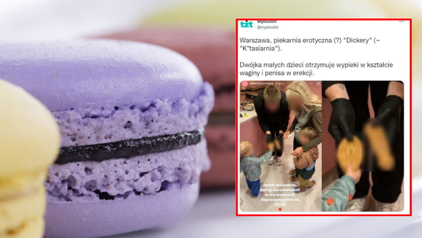 Obrzydliwe! W Warszawie powstała cukiernia serwująca pornograficzne ciastka