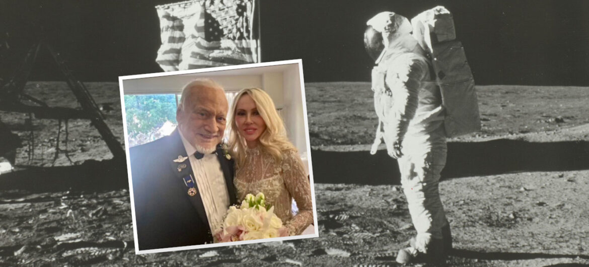 Ostatni żyjący członek misji Apollo ma 93-lata. Właśnie wziął czwarty ślub