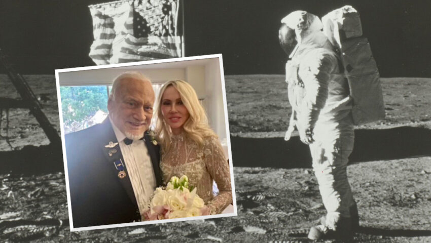 Ostatni żyjący członek misji Apollo ma 93-lata. Właśnie wziął czwarty ślub