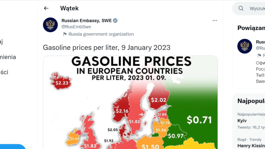 Rosjanie zwykle kłamią. Ale tym razem powiedzieli prawdę