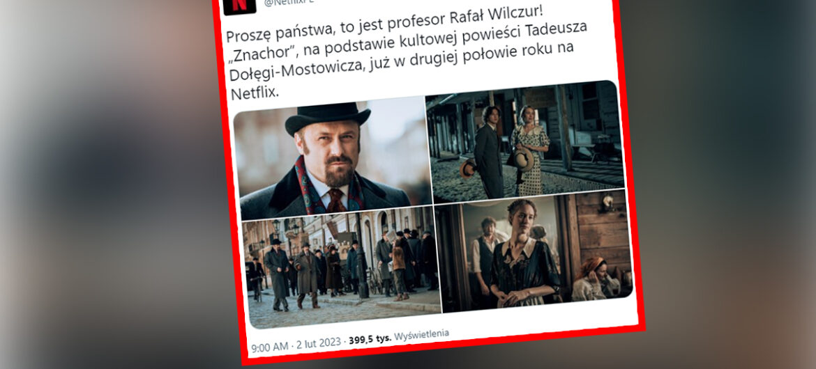 Netflix kręci nową wersję kultowego “Znachora”. Wiemy, kto w nim zagra