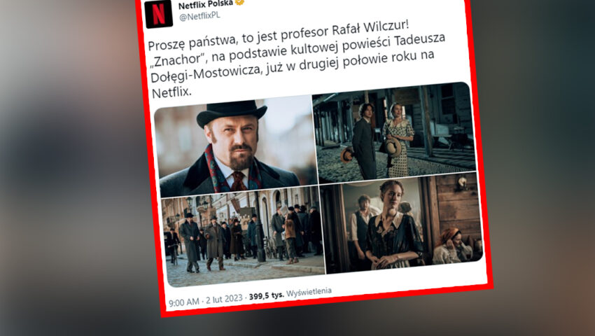 Netflix kręci nową wersję kultowego “Znachora”. Wiemy, kto w nim zagra