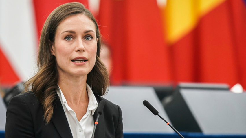 Kłamstwo Biedronia może kosztować premier Finlandii władzę