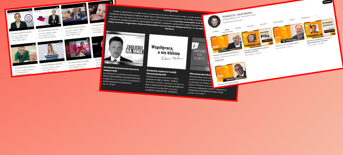 Ujawniamy! Za materiały Tomasza Lisa odpowiada ta sama firma, która kręci i opłaca reklamy Koalicji Obywatelskiej i Szymona Hołowni