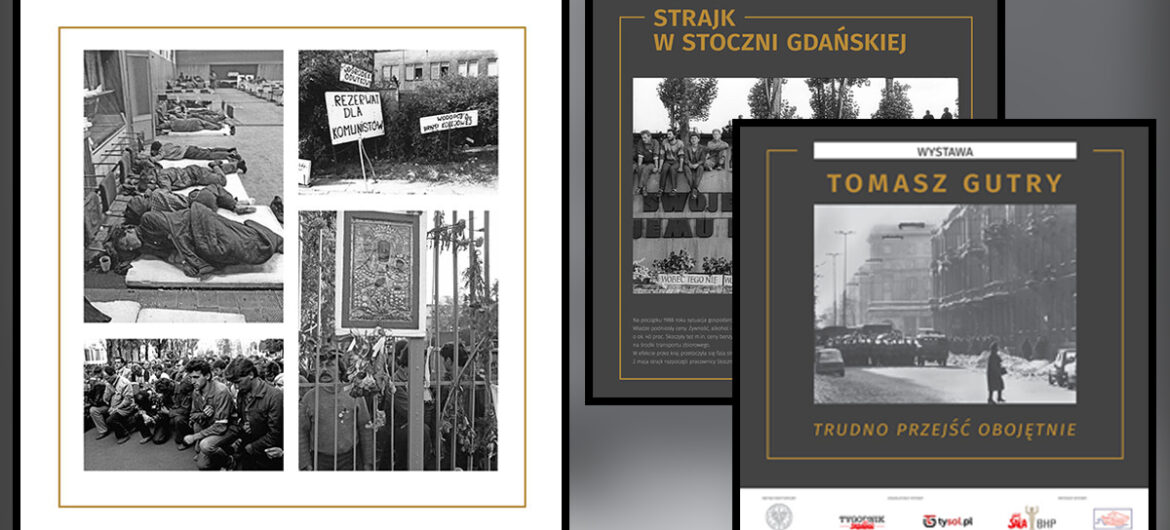 Wernisaż wystawy zdjęć Tomasza Gutrego pt. „Trudno przejść obojętnie”