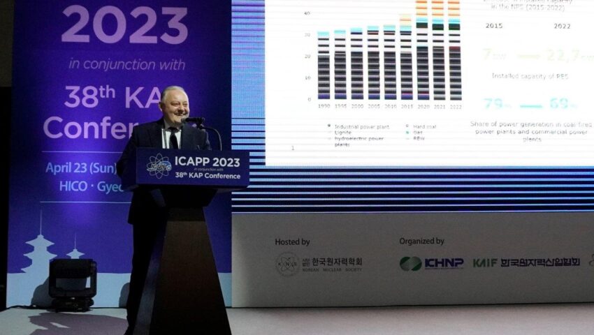 Wojciech Dąbrowski w Korei: Energetyka jądrowa ważnym elementem polskiej ścieżki transformacji