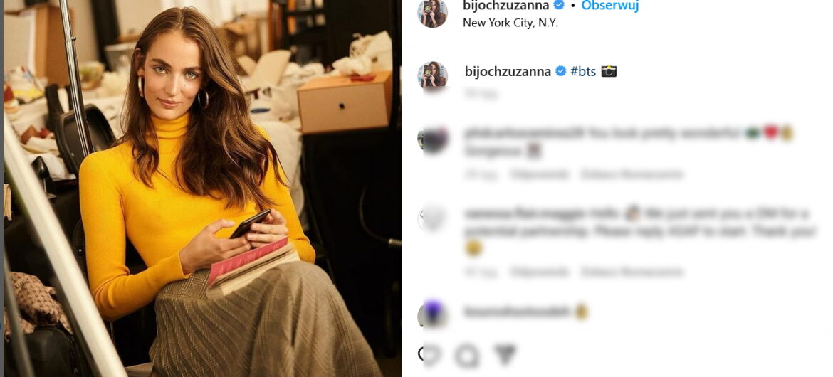 Polska modelka wśród najlepszych studentek na świecie! Niezwykła historia Zuzanny Bijoch