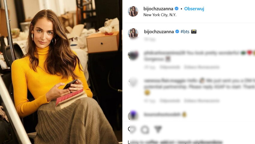 Polska modelka wśród najlepszych studentek na świecie! Niezwykła historia Zuzanny Bijoch