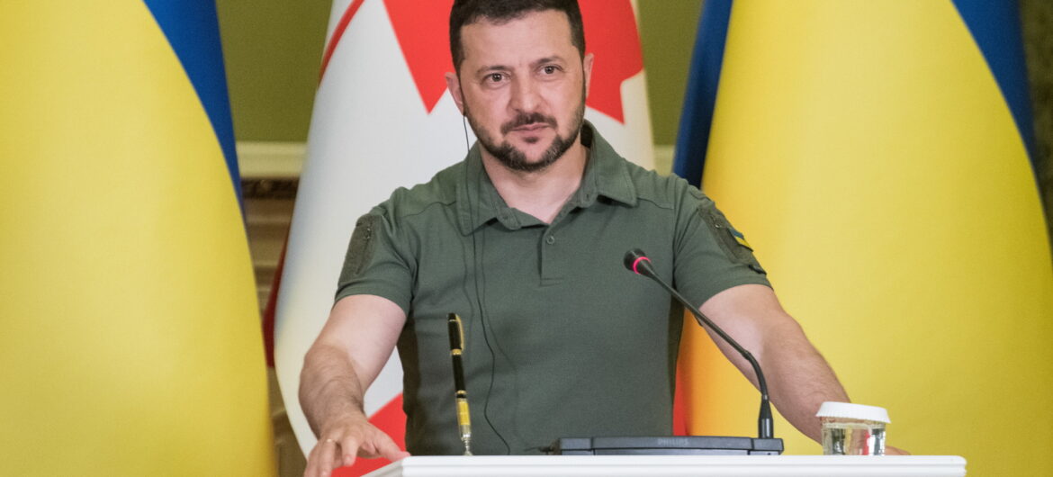 Wołodymyr Zełenski będzie rozmawiał z Andrzejem Dudą. Uchylił rąbka tajemnicy o kontrofensywie