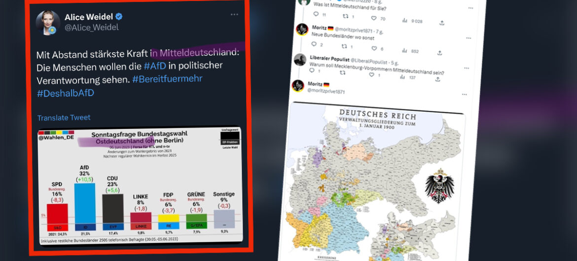 Szokujące słowa szefowej AfD. Niemcy domagają się rewizji granic na Odrze i Nysie Łużyckiej?