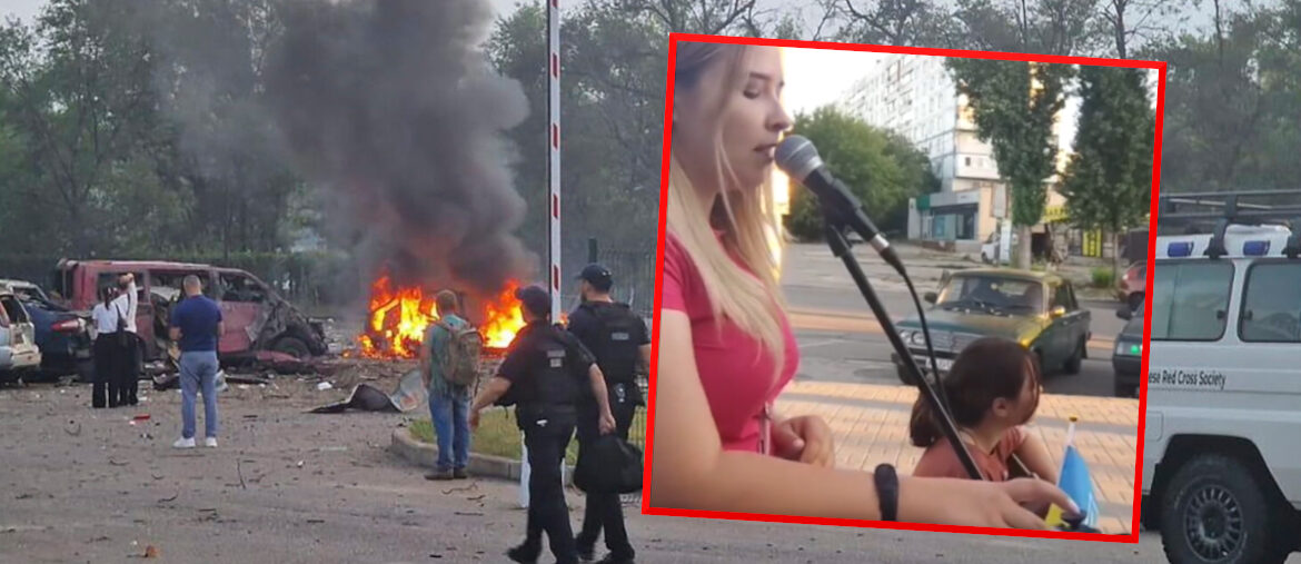 Młode Ukrainki zaśpiewały na ulicy „ostatnią piosenkę”. Chwilę później zginęły w rosyjskim ataku