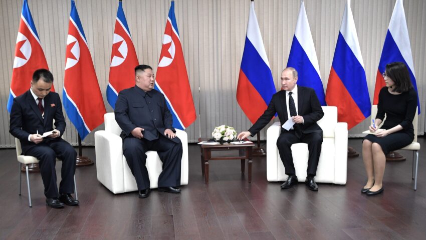 Kim Jong Un wyruszył do Rosji