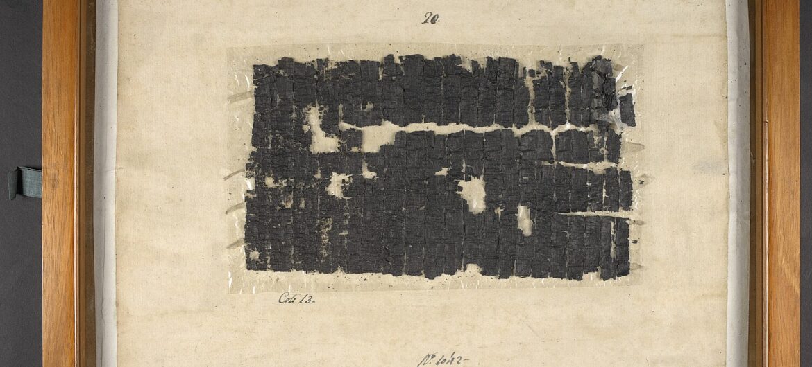 Taka będzie przyszłość archeologii? Sztuczna inteligencja odczytała słowo ze starożytnego zwoju