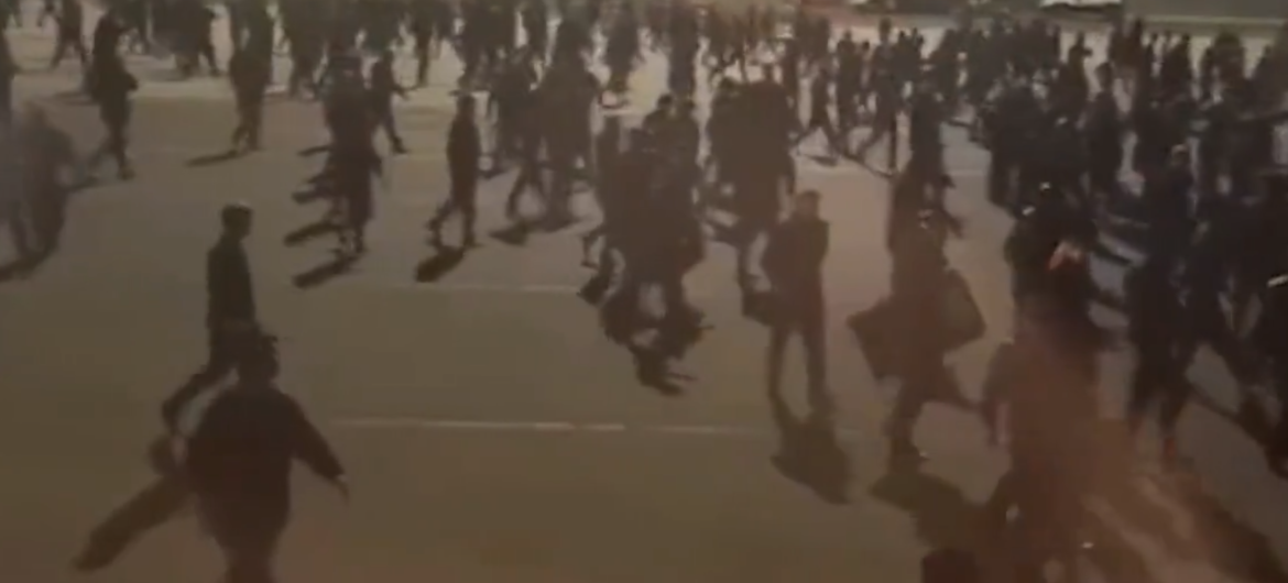W Rosji miał miejsce pogrom. Tłum wdarł się na lotnisko
