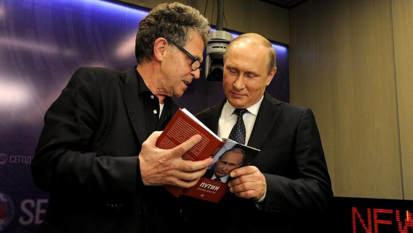 Dziennikarz chwalił Putina. Okazało się, że sponsorował go rosyjski oligarcha