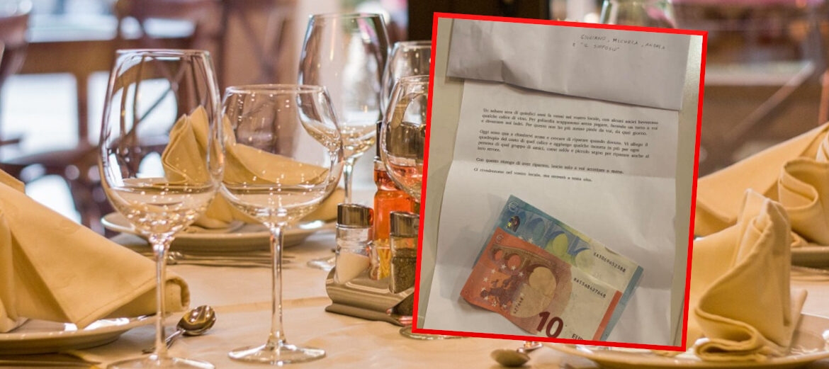 Po 15 latach ruszyło go sumienie. Postanowił naprawić „głupi żart” w restauracji