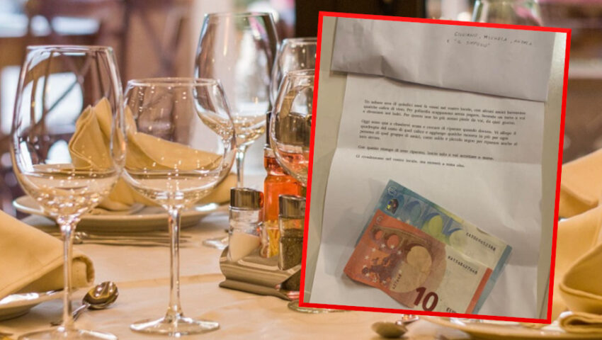 Po 15 latach ruszyło go sumienie. Postanowił naprawić „głupi żart” w restauracji
