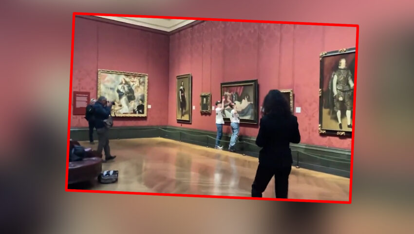 Aktywiści Just Stop Oil próbowali zniszczyć obraz Diego Velazqueza w National Gallery w Londynie