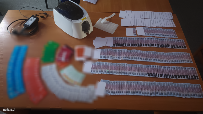 Na masową skalę fałszowali dowody osobiste i wyłudzali kredyty