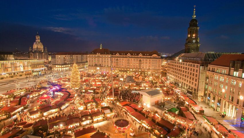 Pożar i eksplozje na jarmarku świątecznym w Berlinie