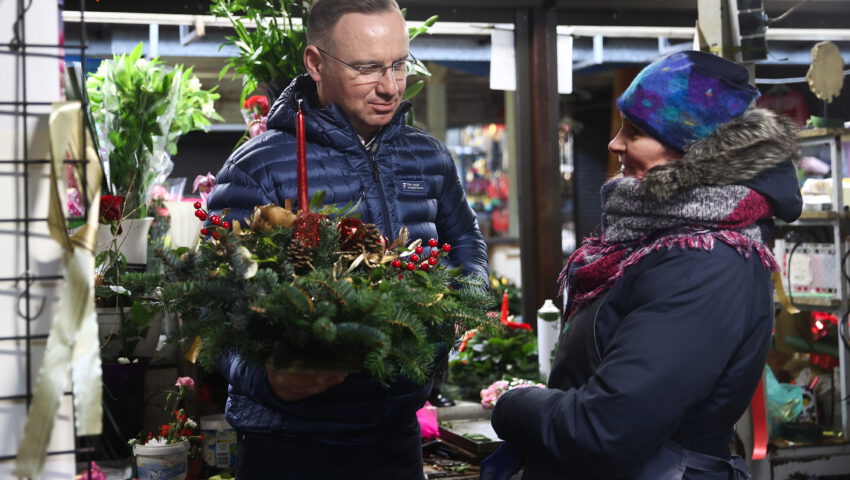 Para Prezydencka złożyła życzenia z okazji Świąt Bożego Narodzenia