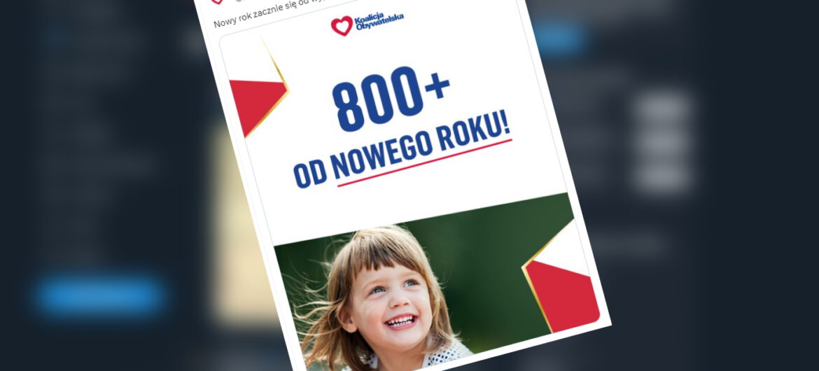 Piotr Müller punktuje grafikę PO o 800+: “Tak to konkrety, ale w wykonaniu PiS. Czekamy na realizację Waszych obietnic”