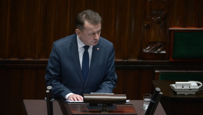 Ostre spięcie w Sejmie. Tak Błaszczak zareagował na expose Tuska