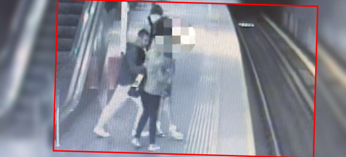Przerażające sceny na warszawskim dworcu. Mężczyzna próbował wepchnąć pod pociąg dwie osoby