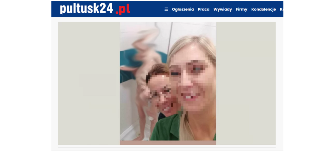 Szokujące sceny w Pułtusku. Opiekunki DPS-u nagrały staruszkę pod prysznicem