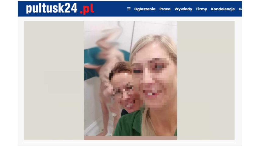 Szokujące sceny w Pułtusku. Opiekunki DPS-u nagrały staruszkę pod prysznicem