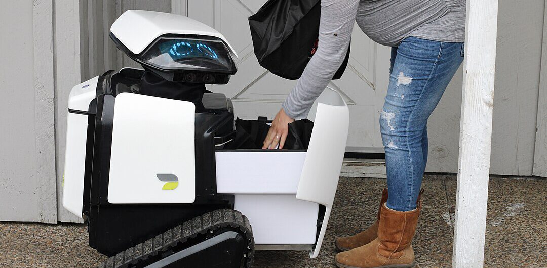 Robot uszkodził samochód, zbiegł z miejsca wypadku