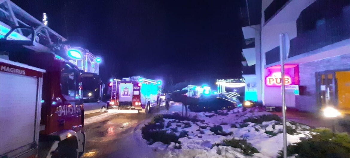 W hotelu w Karpaczu wybuchł pożar. Ewakuowano setki turystów