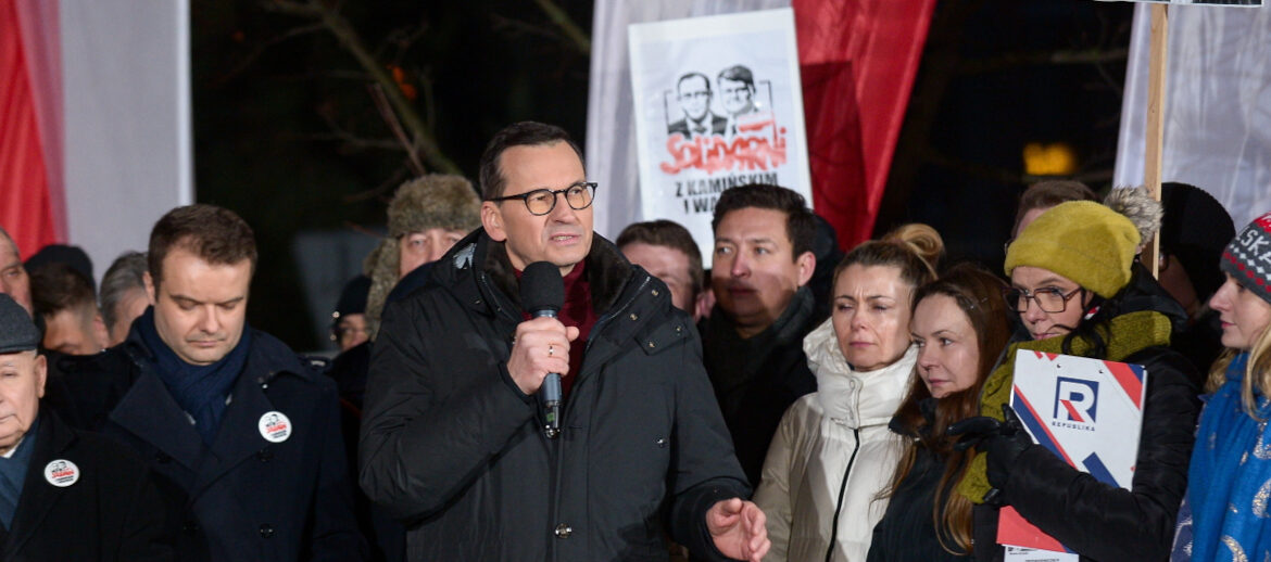 Co zrobi Morawiecki, gdy Kamiński i Wąsik odzyskają wolność? Były premier ujawnił swoje plany
