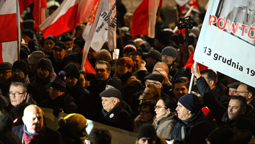 Kaczyński na „Proteście Wolnych Polaków”: Musimy wygrać wielką bitwę o Polskę