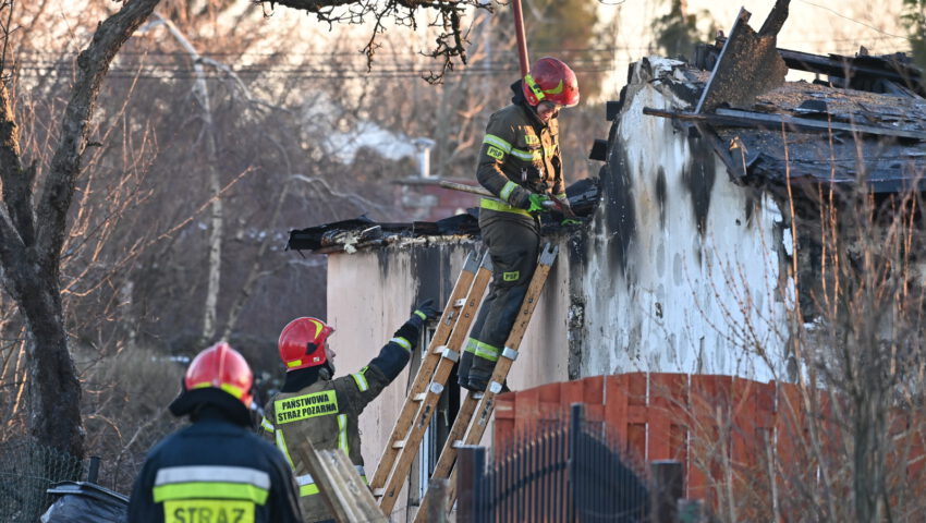 Tragiczny pożar w Gdańsku. Nie żyje dwoje dzieci