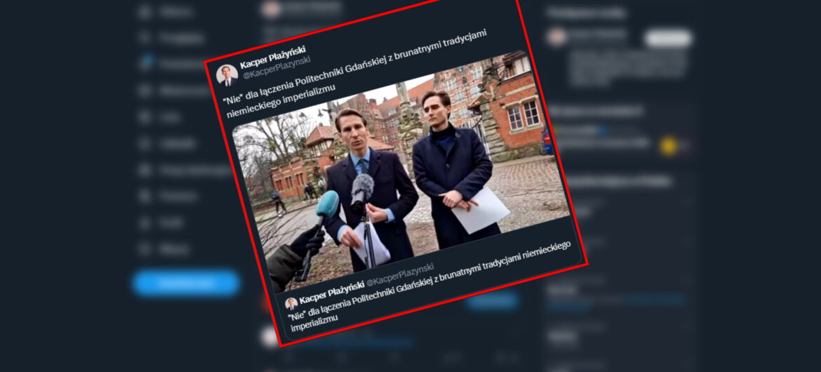“Brunatny” skandal w Gdańsku. Założona w 1945 r. uczelnia chce obchodzić 120-lecie