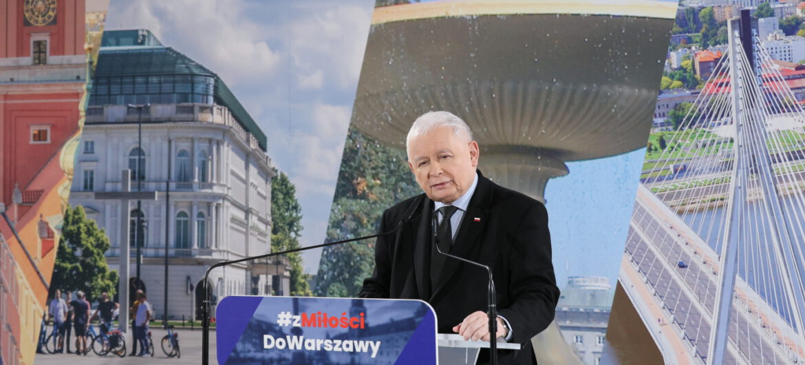 Kaczyński odkrył karty. To on będzie kandydatem PiS na prezydenta Warszawy