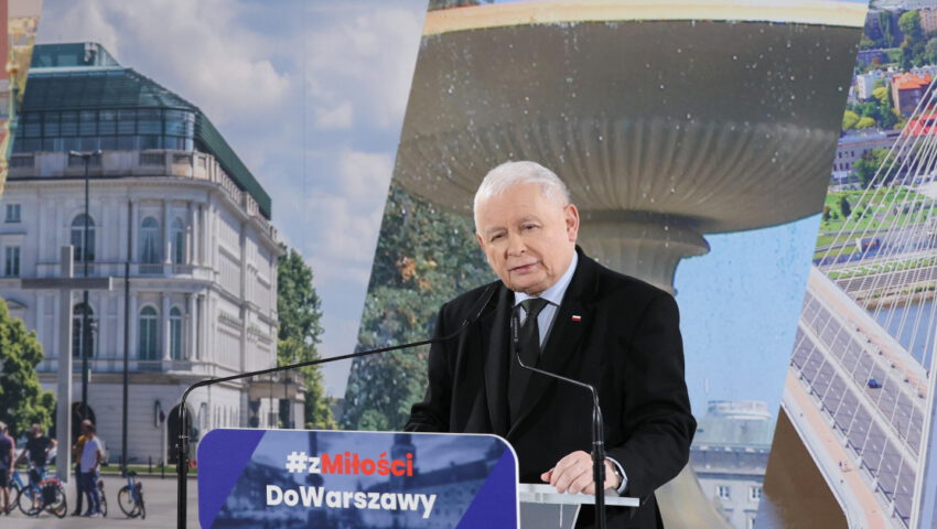 Kaczyński odkrył karty. To on będzie kandydatem PiS na prezydenta Warszawy