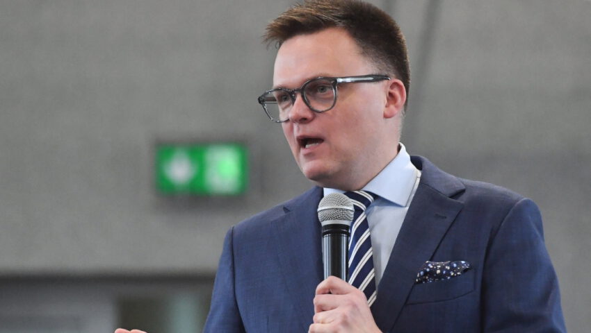 „Wgnieciemy Putina w ziemię”. Hołownia musiał tłumaczyć się ze swoich słów