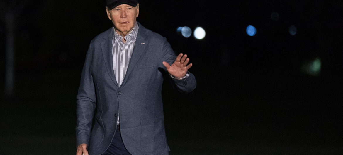 Biden zagroził, że zawetuje ustawę ze wsparciem dla Izraela