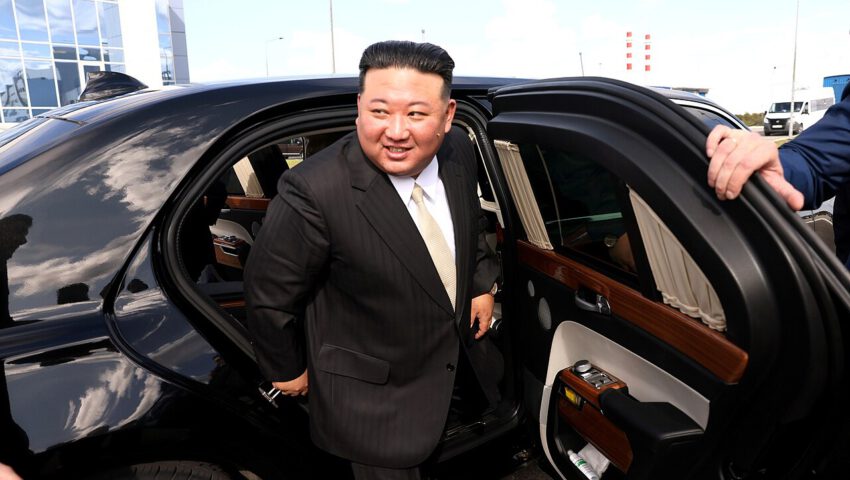 „Symbol przyjaźni”. Kim Dzong Un jeździł limuzyną od Putina