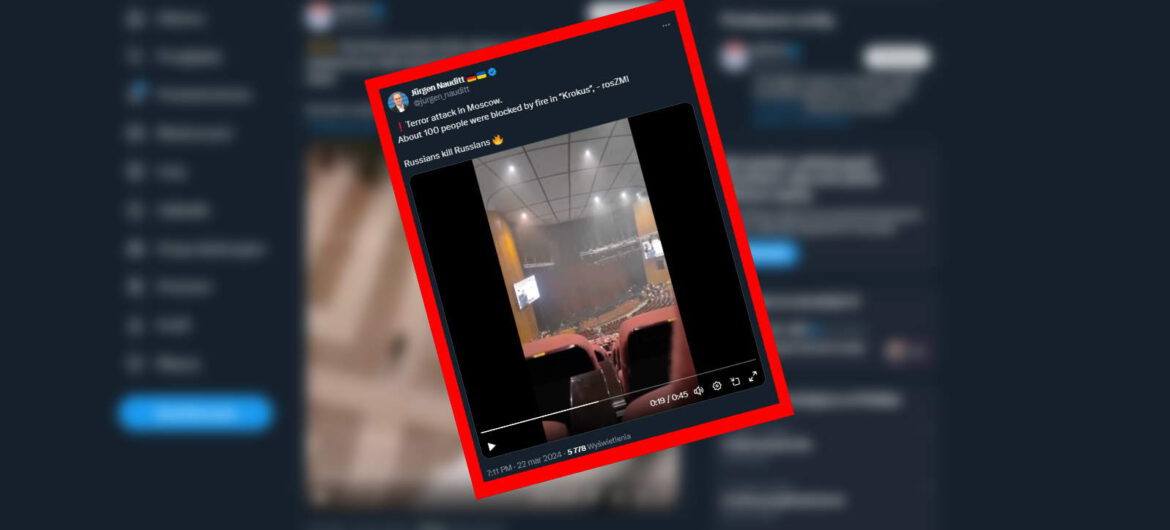 Na miejsce strzelaniny pod Moskwą skierowano 50 karetek