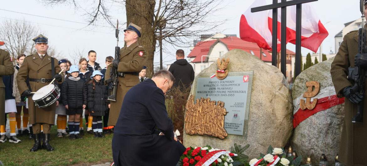 Prezydent Andrzej Duda uczcił Żołnierzy Wyklętych