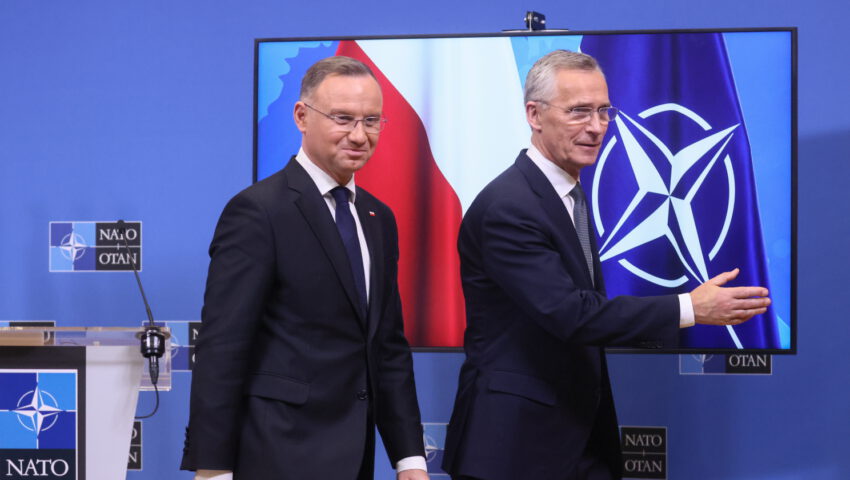 Apel prezydenta Dudy do członków NATO: “russki mir” budzi w Polakach trwogę
