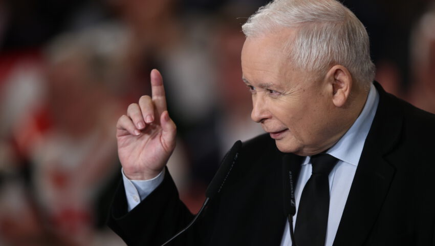 Jarosław Kaczyński o KO: “nocny stróż niedołęga zmienia się w nocnego rabusia”