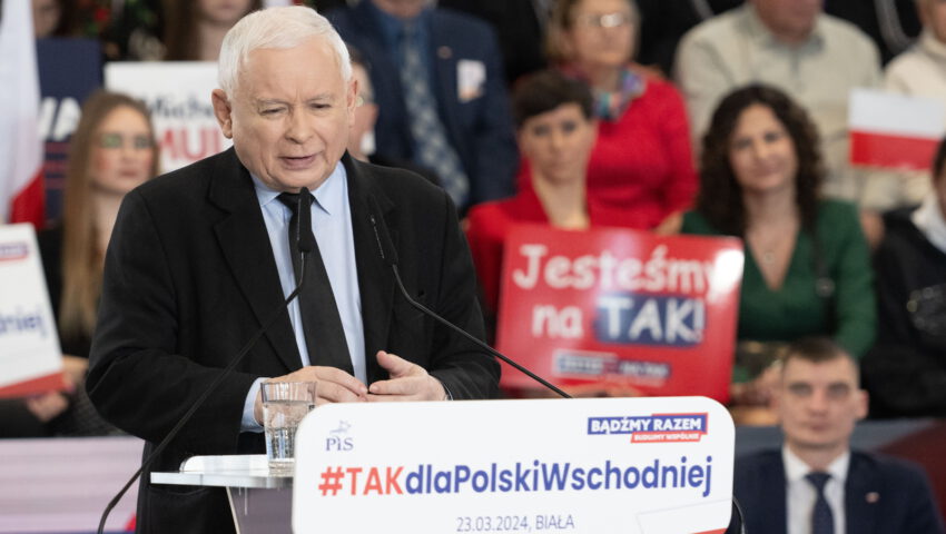 Jarosław Kaczyński: nasi polityczni konkurenci są naprawdę bardzo dobrzy w manipulacji