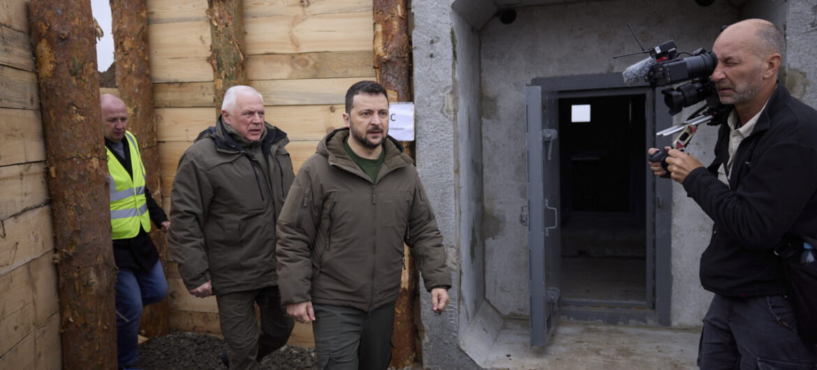 Prezydent Zełenski: nie mamy już prawie w ogóle artylerii