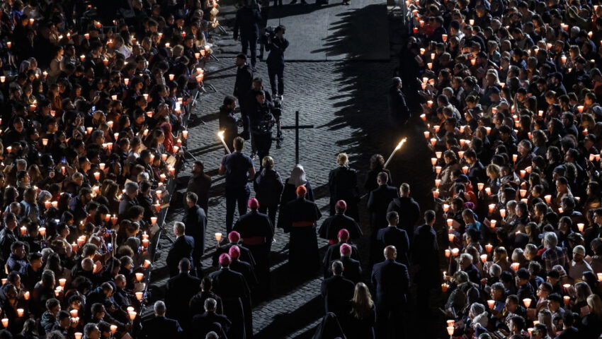 Franciszek nie wziął udziału w Drodze Krzyżowej