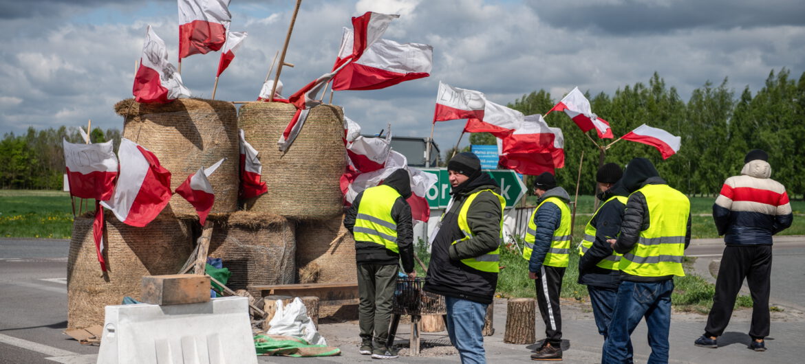 Rolnicy odblokowali przejście graniczne z Ukrainą
