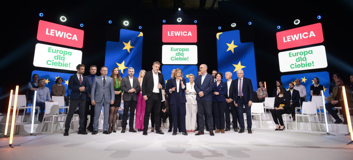 Znamy „jedynki” Lewicy na listach do PE. Wśród nich wiceministrowie i były premier